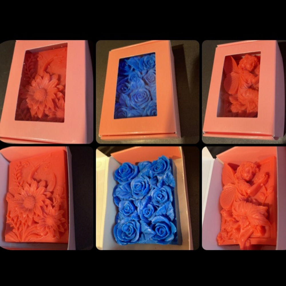 I make custom soaps tell me a color and scent!